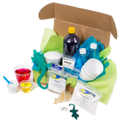 Spangler Science Club - Inside the Box Spangler Science Club - An example of what you might receive...