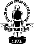 CPAE Speaker Hall of Fame Logo