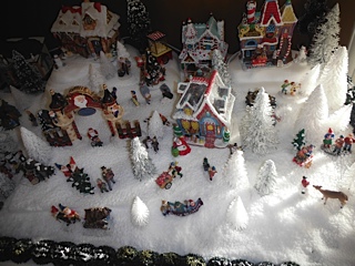 Inside Winter Wonderland - A Christmas Village Covered in Insta 