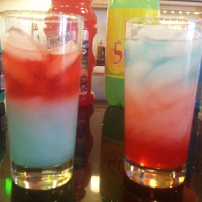 Density Drinks - Layered Kid-Friendly Drinks for 4th of July