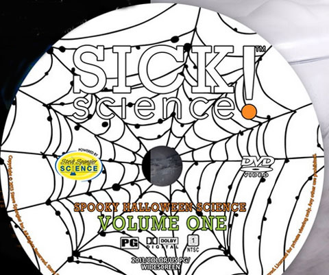 Sick Science! Spooky Halloween DVD - Hands-on Science Experiments