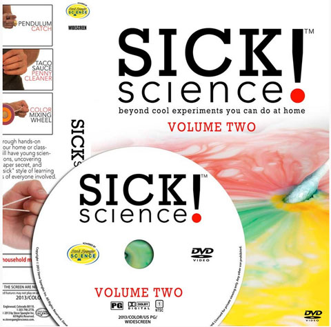 Sick Science! Volume 2 DVD - Hands-on Science Experiments