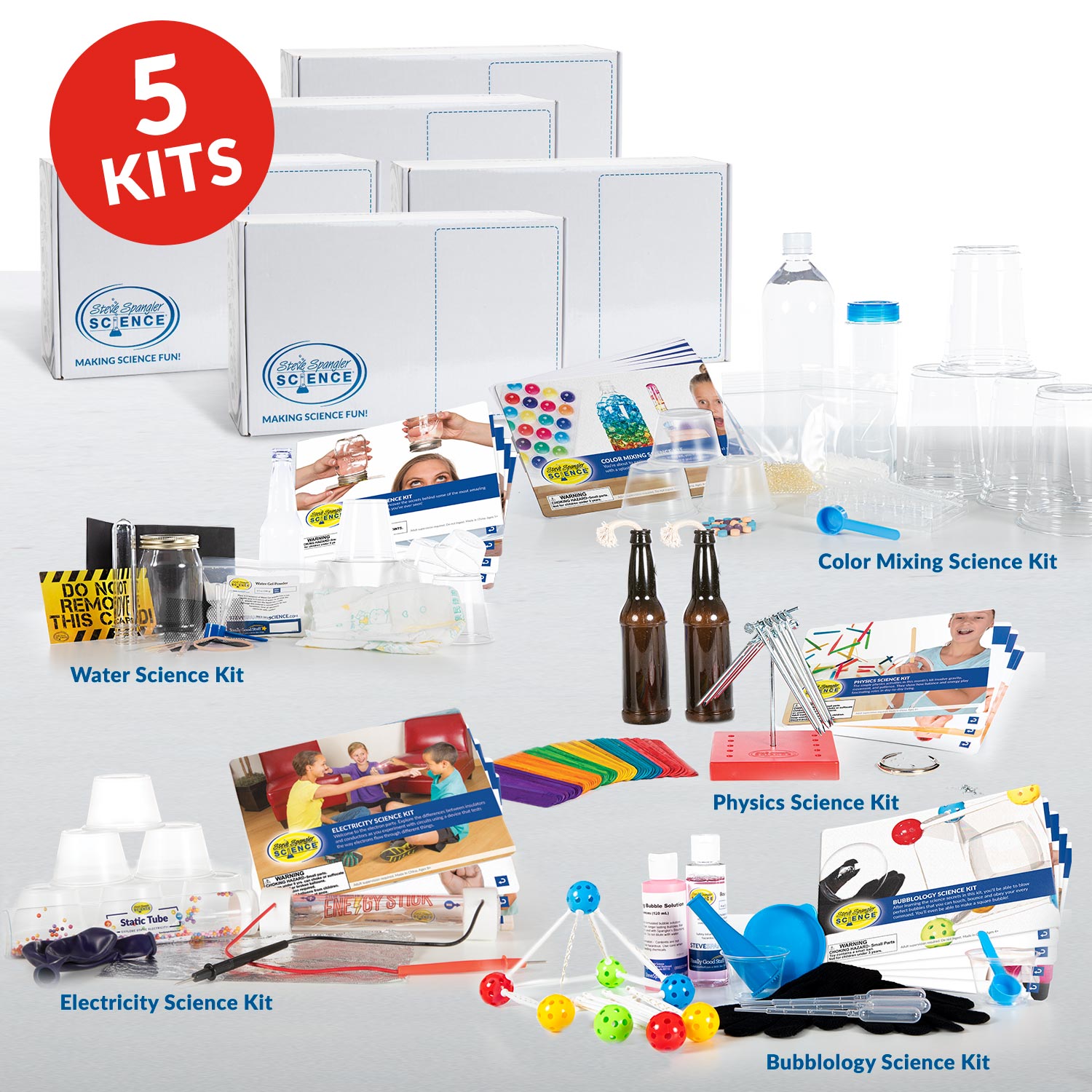 STEM Science Kit Bundle – 5 pack