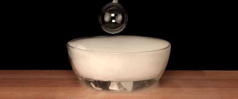 Dry Ice Floating Bubble - Step 7