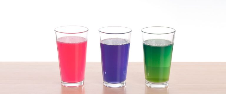 Red Cabbage Juice Indicator Chart