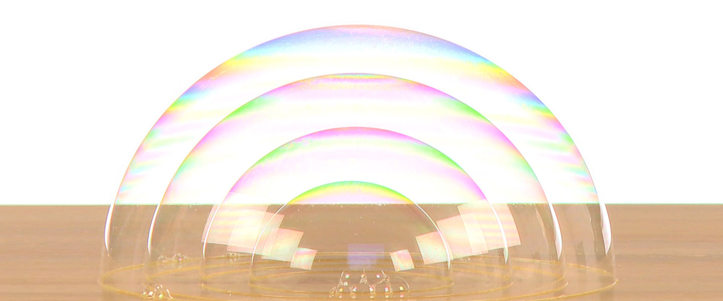 A Bubble Inside a Bubble Inside a Bubble | Science Experiments | Steve