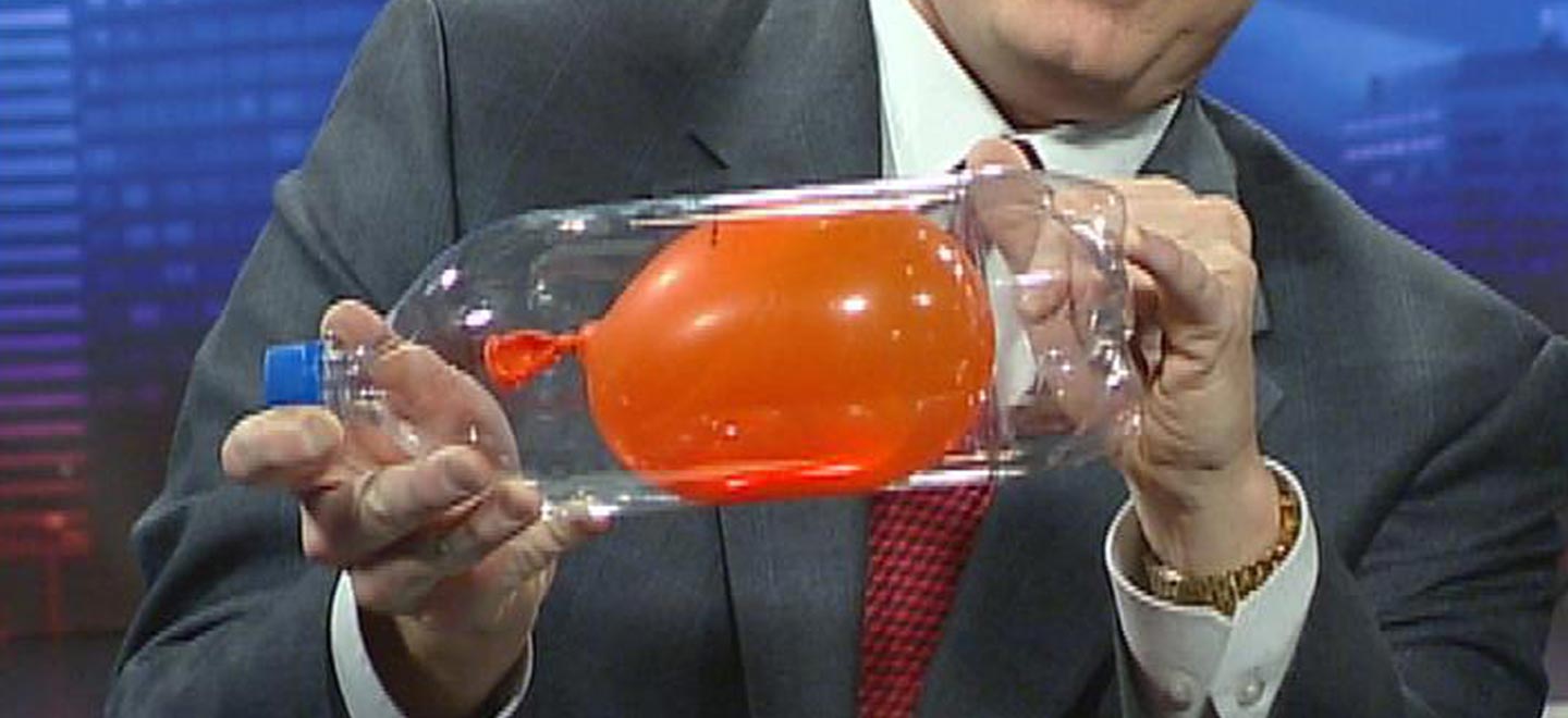 Balloon in a Bottle