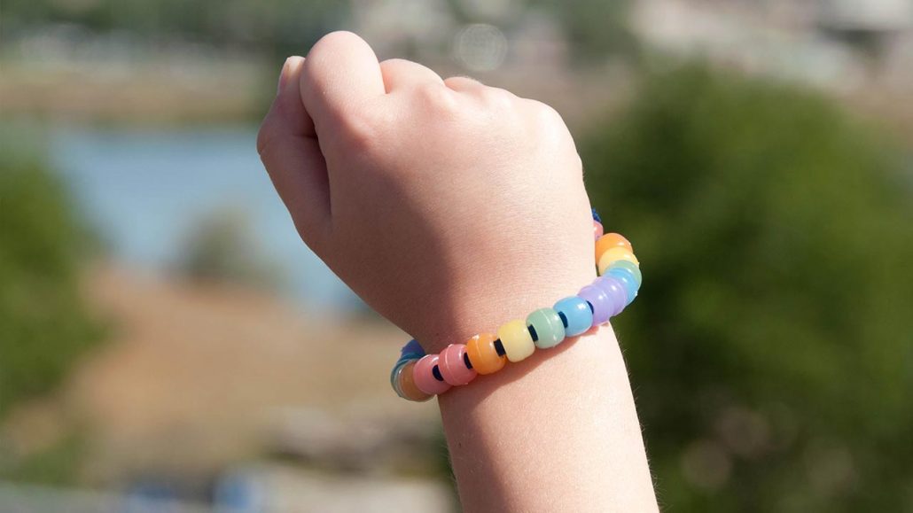 50 UV Sun Pony Beads Changes Color in Sunlight Kids 