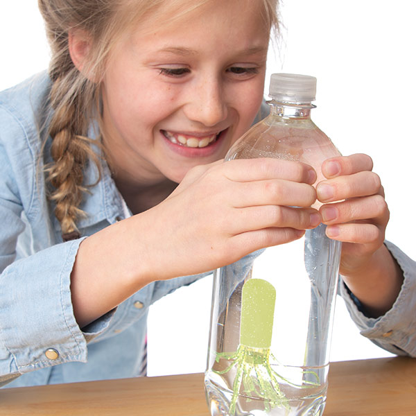 Glow-in-the-Dark Squidy Cartesian Diver