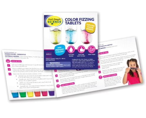 Color Fizzing Tablets