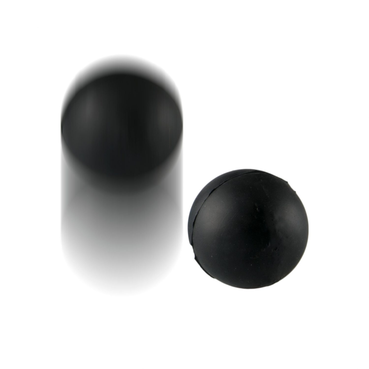 No Bounce Big Balls Magic Trick Props Accessories WA Black Rubber Bounce 