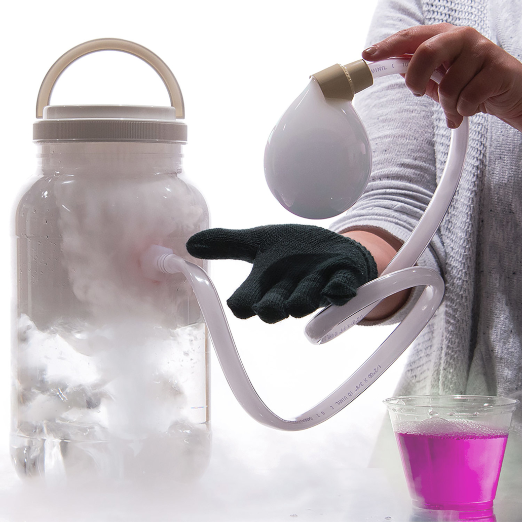 Dry Ice Smoke Boo Bubbles