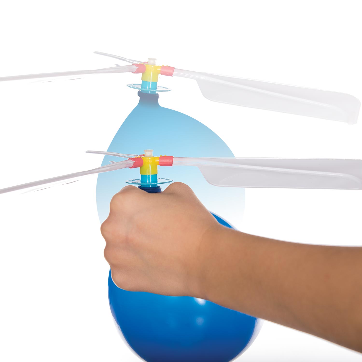 Childrens Kids Balloon Helicopter Flying Kit Party Bag Filler Indoor OutdoorT HF 