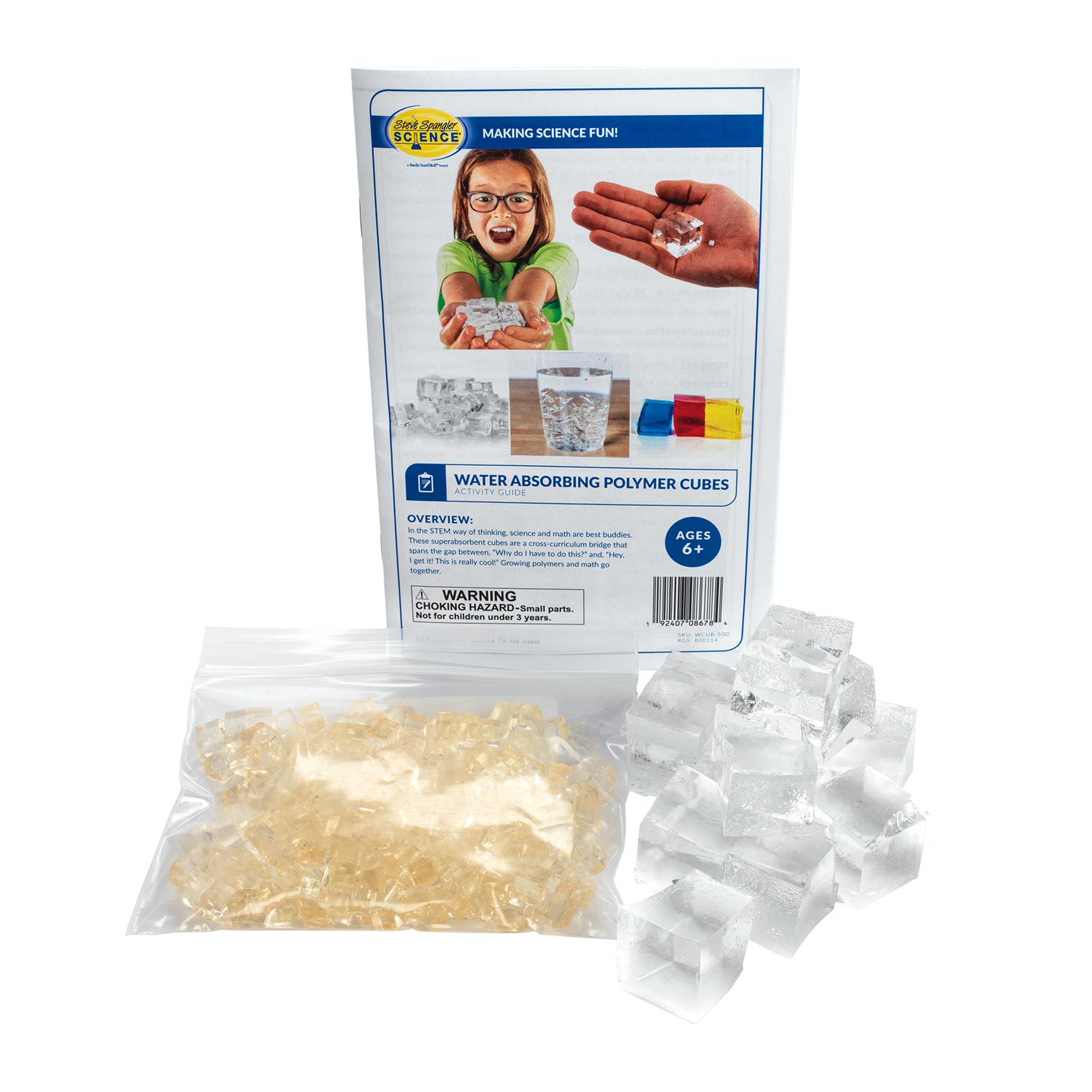 Water Cubes - Superabsorbent Polymers