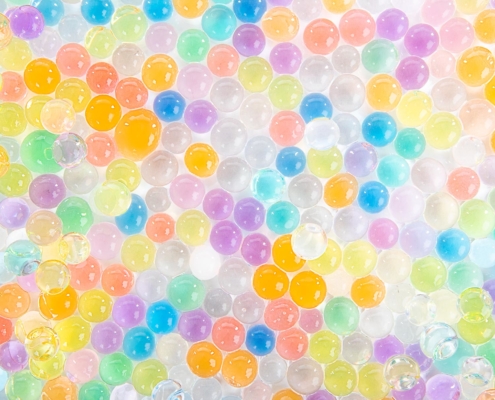 Colorful Growing Orbs