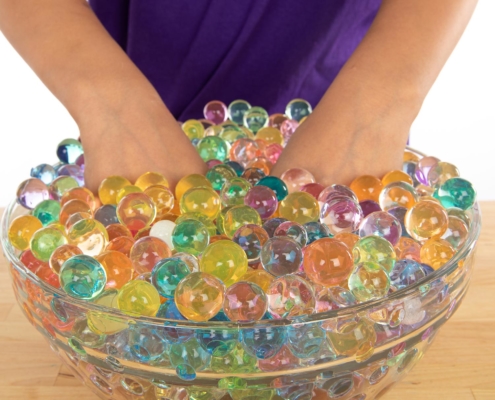 Colorful Growing Orbs