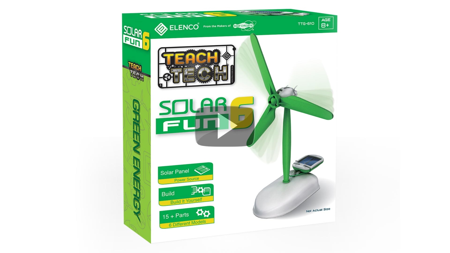 solar kit 6 in 1 toys for sun