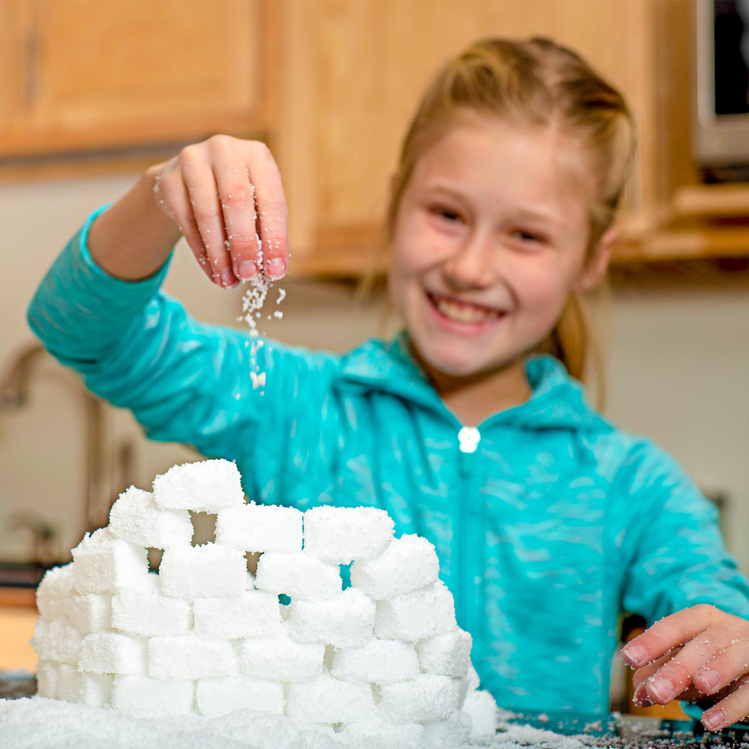 Ready in a Minute: Instant Snow Sensory Bin for Preschool