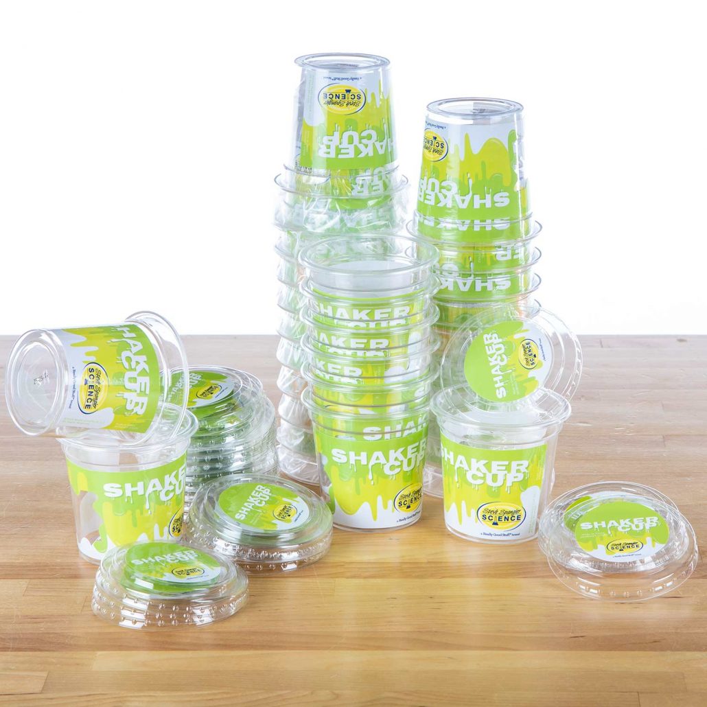 Shaker Slime Cups and Lids Steve Spangler Science