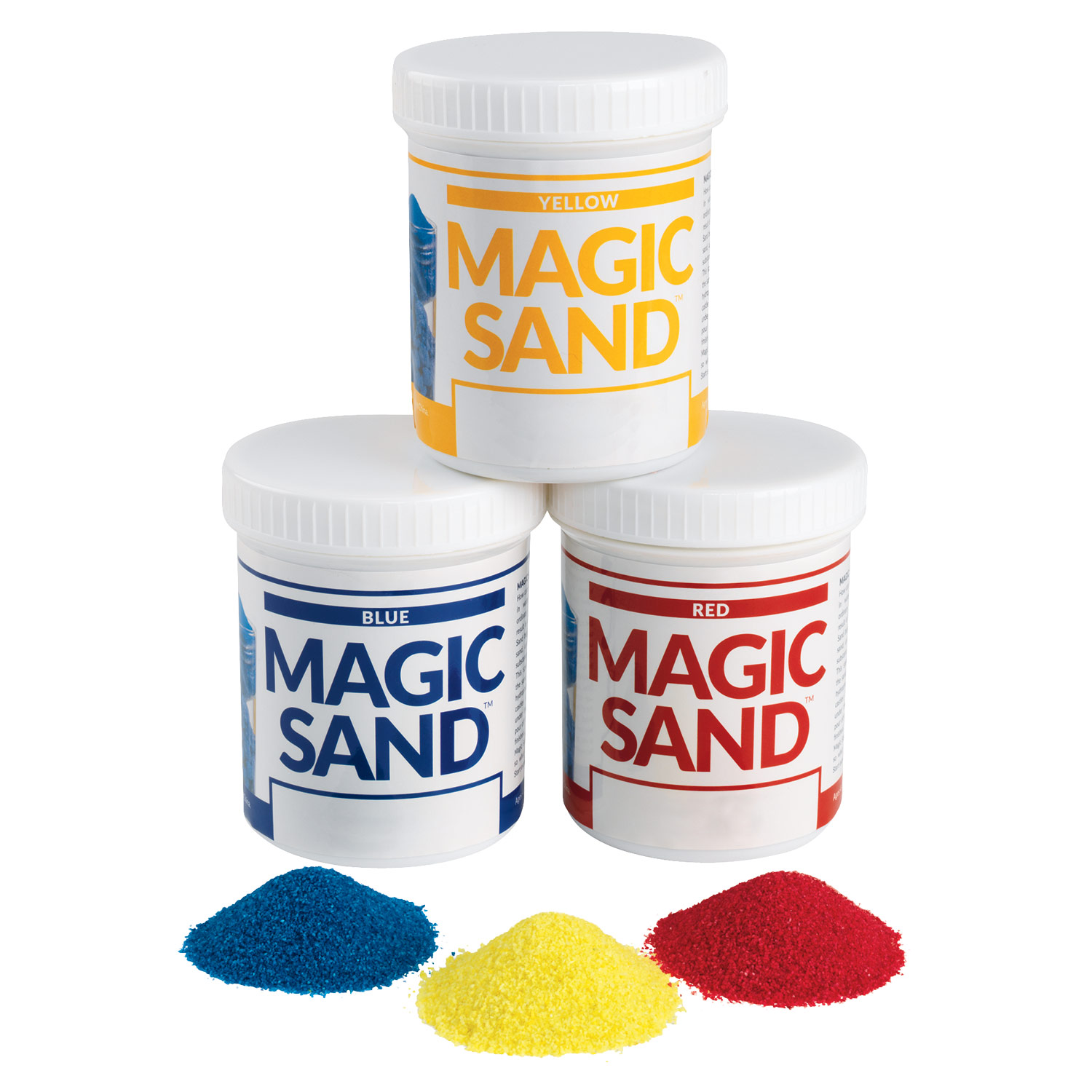 Magic Sand Not Wet - Colored Play Sand That Never Gets Wet
