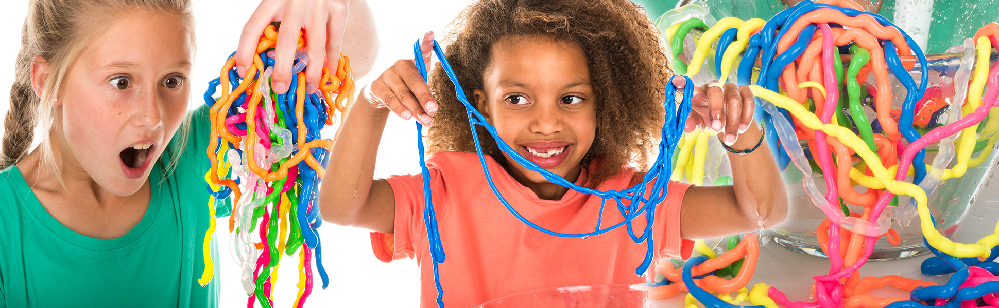 Rainbow String Slime