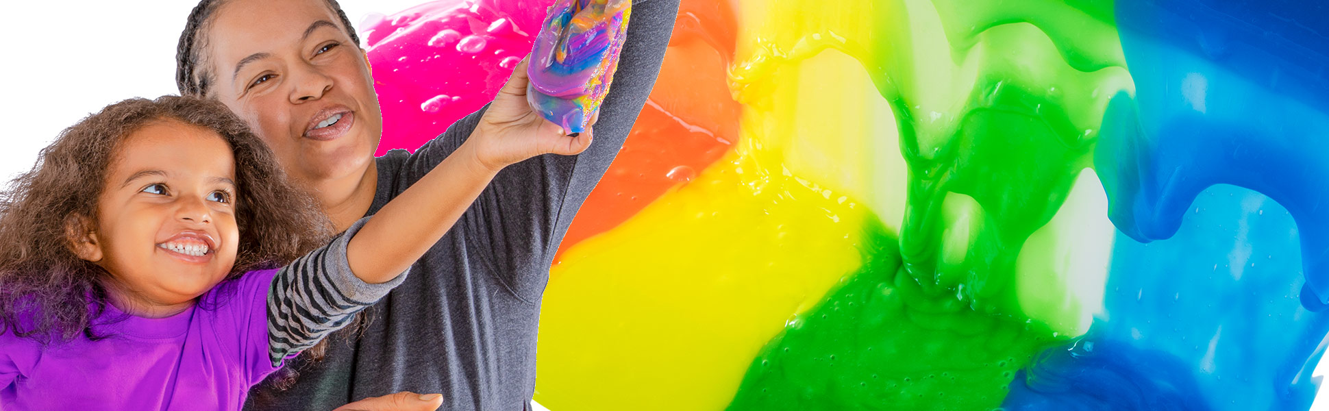 Rainbow Slime Art