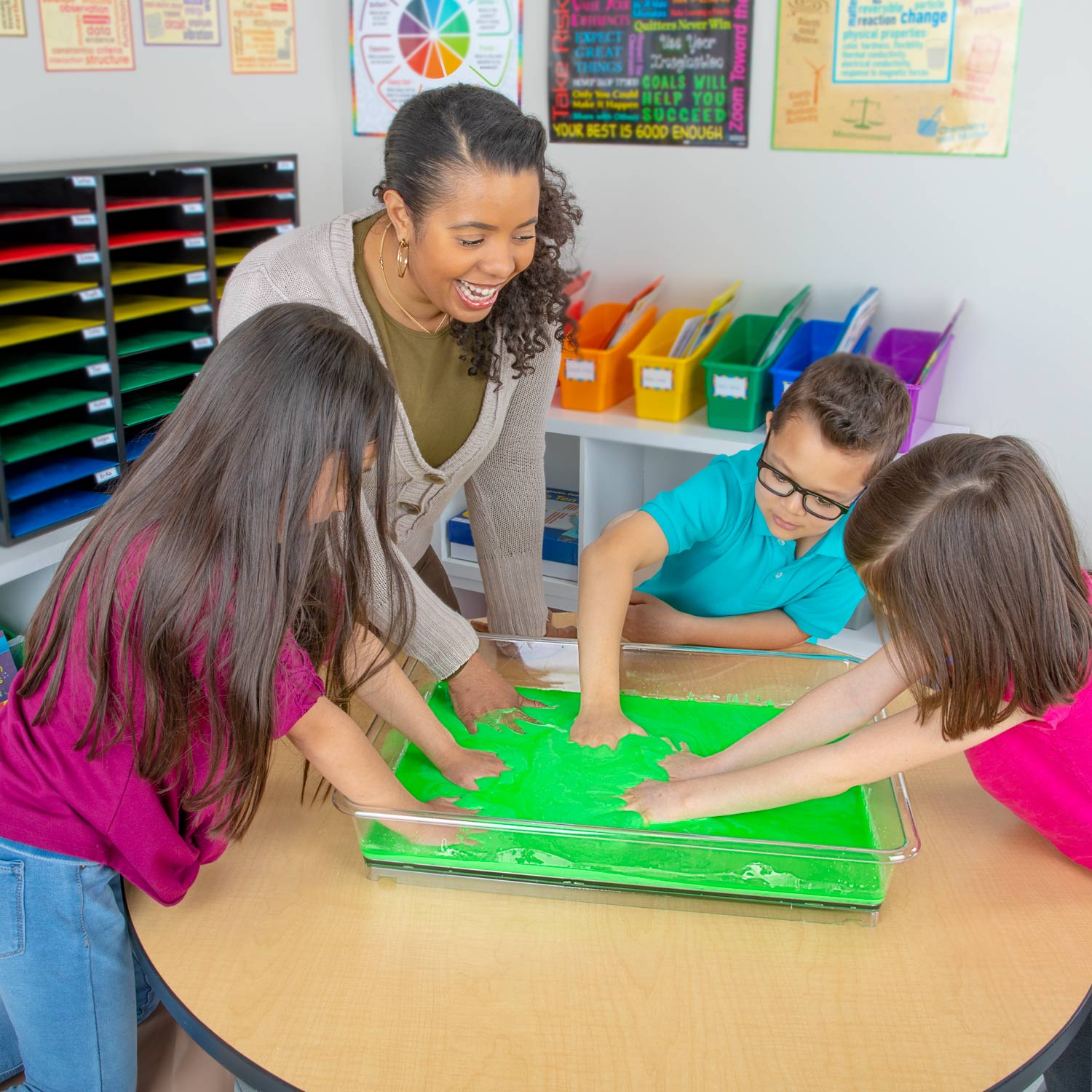 Steve Spangler's Oobleck - Fun in the Classroom