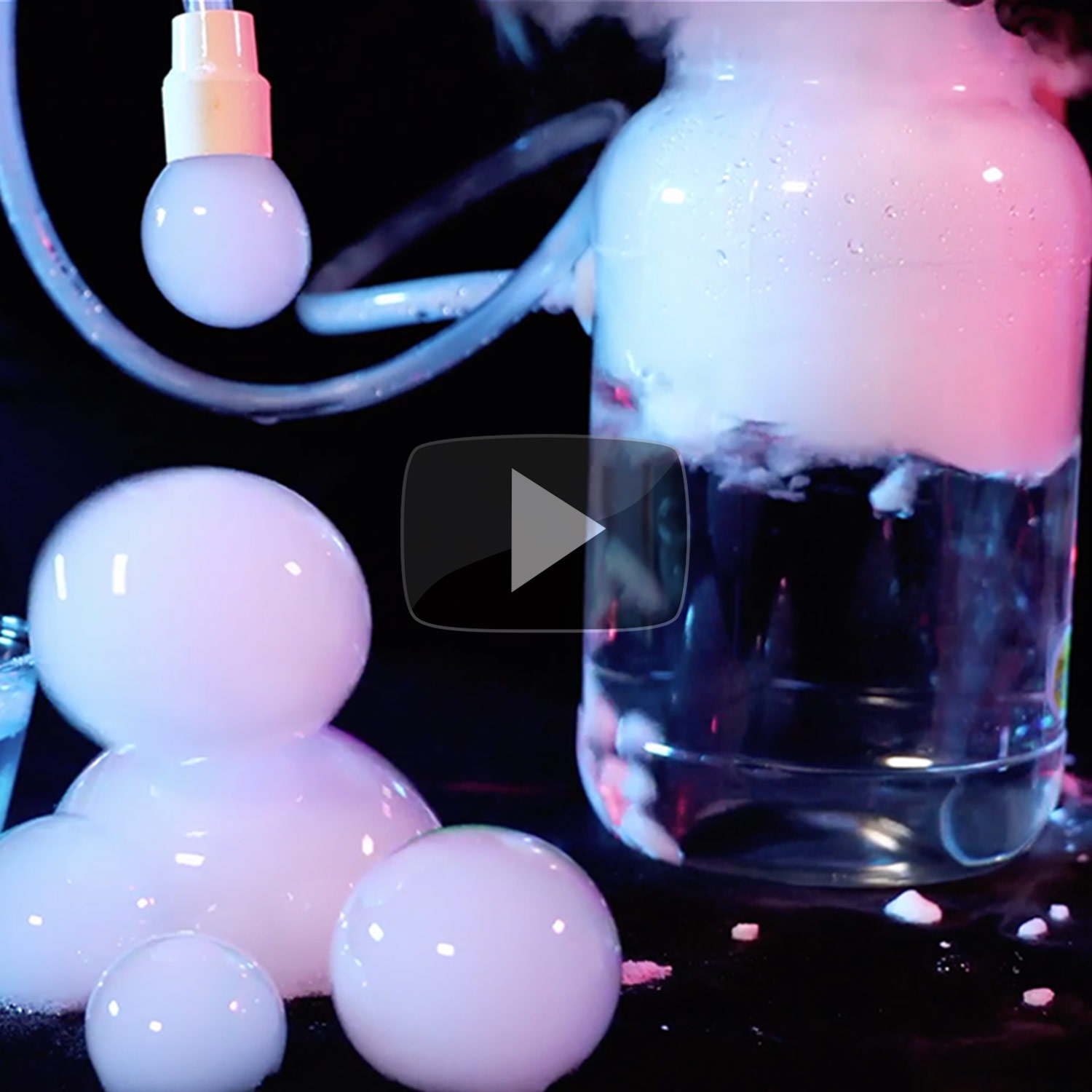 Boo Bubbles – Dry Ice Smoke Bubbles