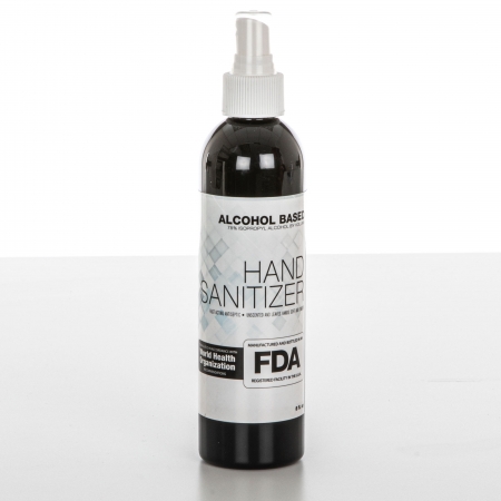 WSAN-100 : Hand Sanitizer - 8oz Bottle with Sprayer