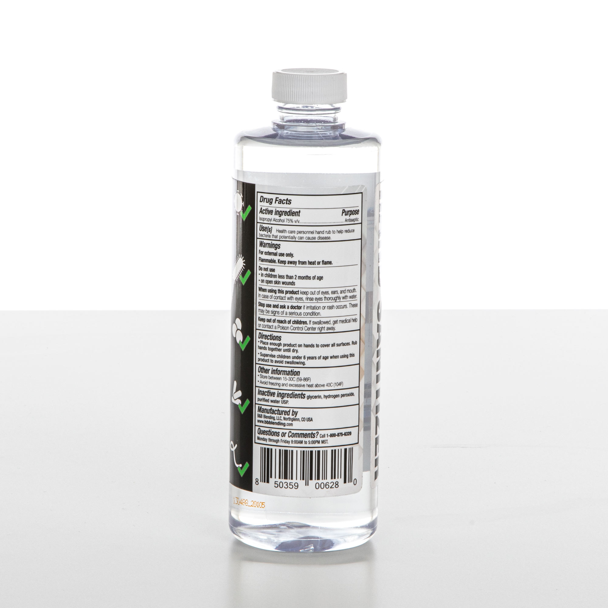 WSAN-200 : Hand Sanitizer Refill- 16oz Bottle
