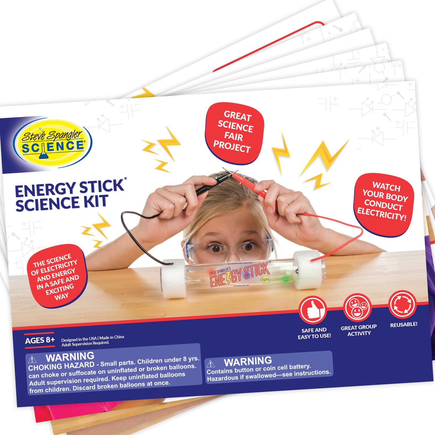 10 Years And Above Details about   DIY Junior Electricity Science Project Kit For Grade 6 Kids
