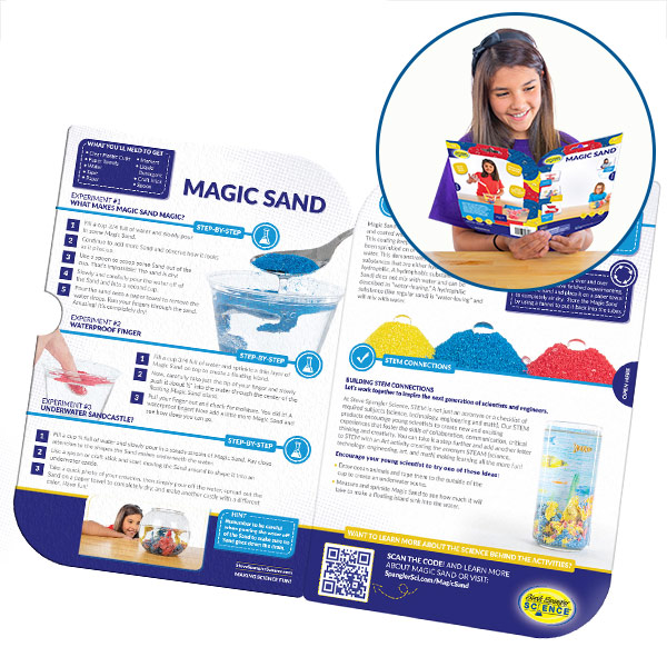 Steve Spangler Science® Magic Sand - Blue