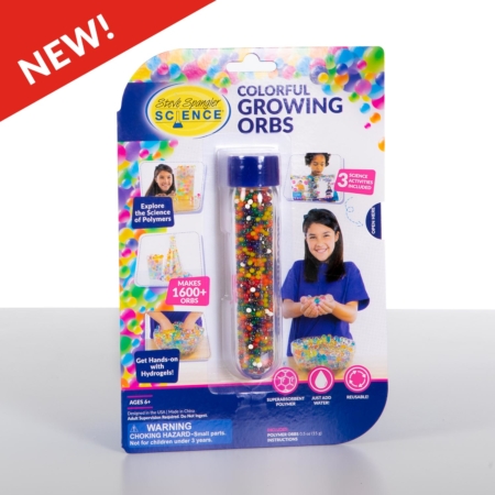 Colorful Growing Orbs Test Tube