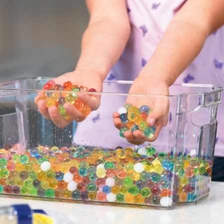 Colorful Growing Orbs Test Tube