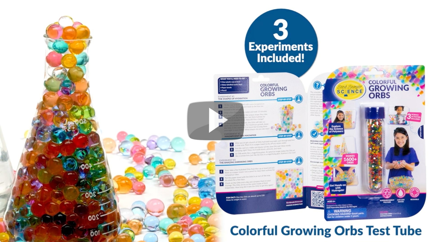 Colorful Growing Orbs