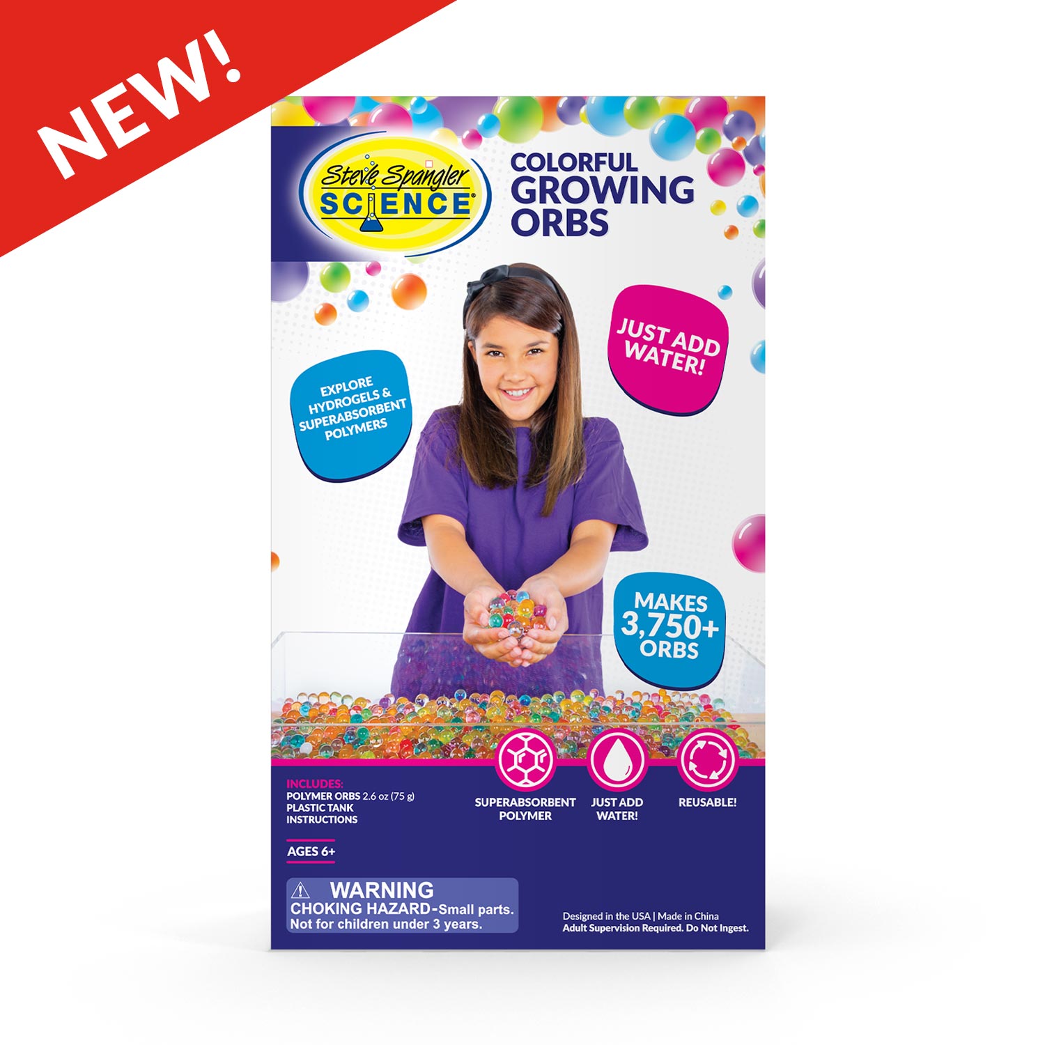 Colorful Growing Orbs Starter Set