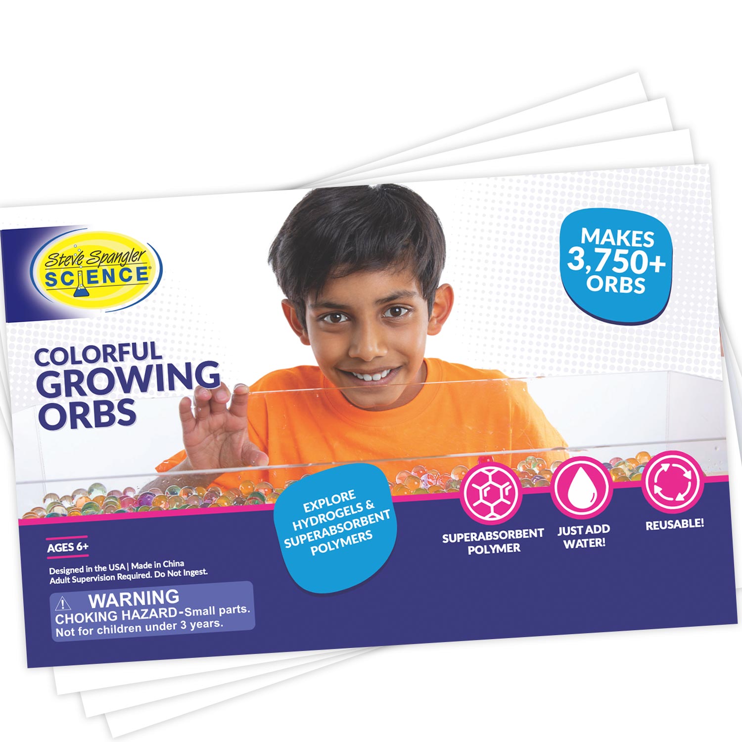 Colorful Growing Orbs Starter Set