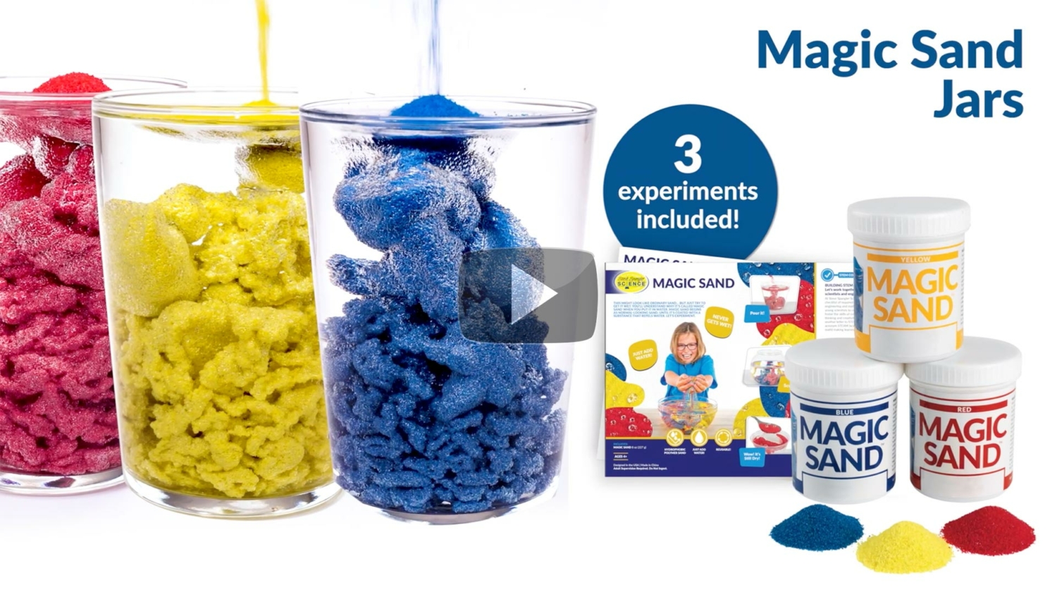 Steve Spangler Science Magic Sand - Blue