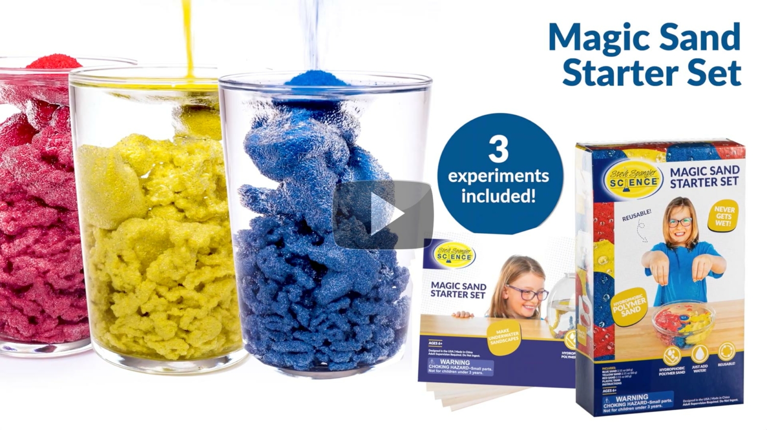 Magic Sand Starter Set - Steve Spangler Science