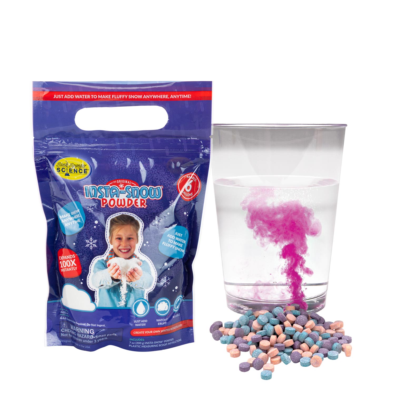 Insta-Snow 100 gram Jar - Teaching Toys and Books