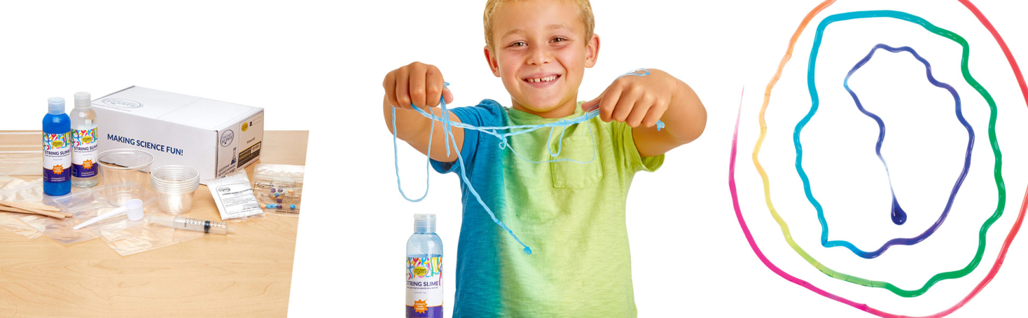 STEM Science Kit - String Slime Go