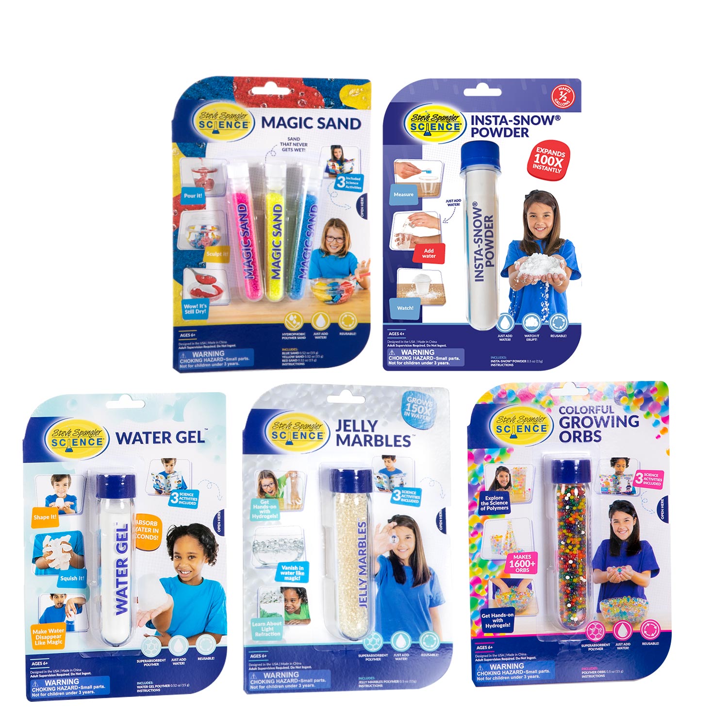 5-pack Test Tube Bundle