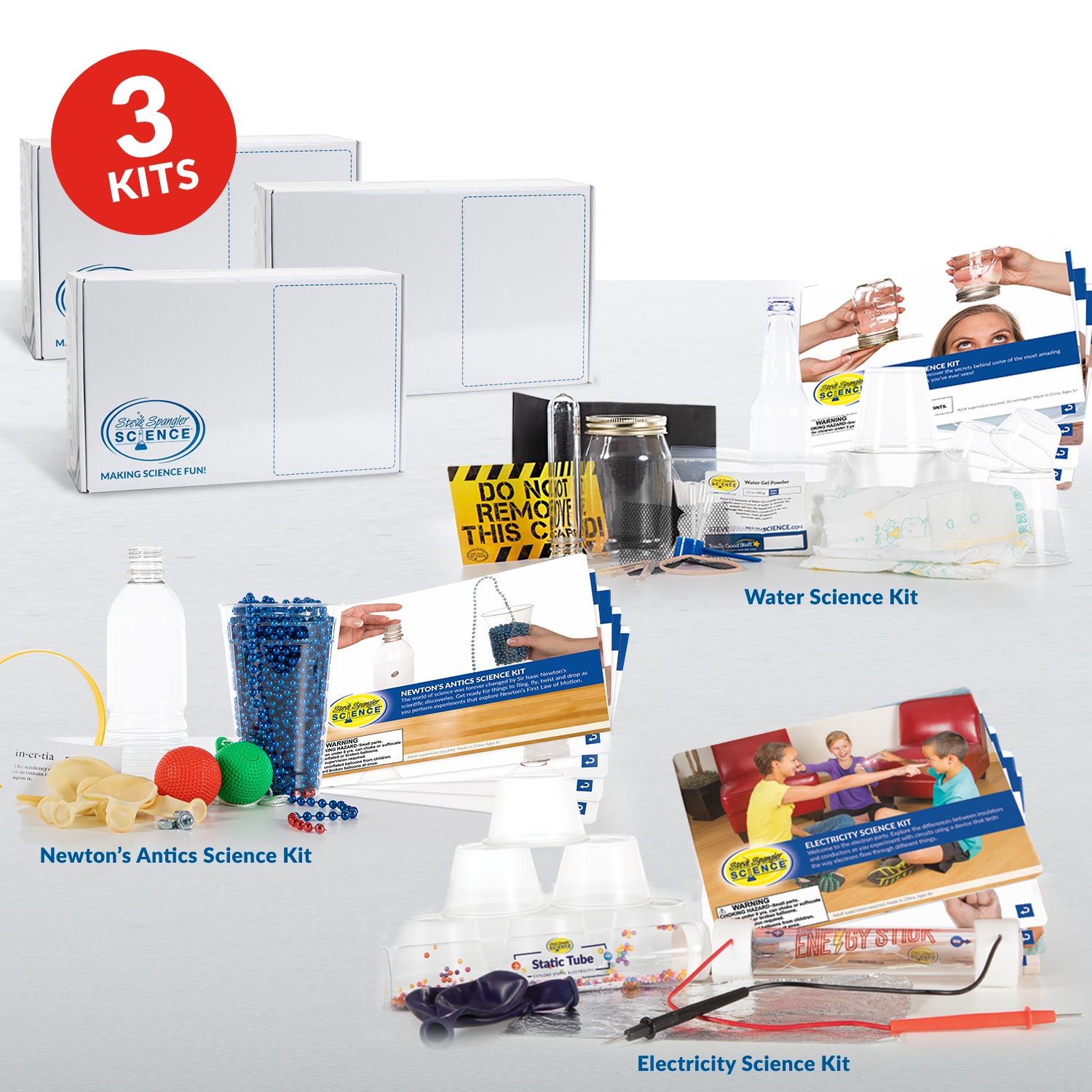 STEM Science Kit Bundle – 3 pack